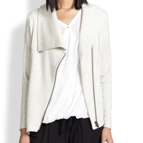 Helmut Lang Jackets & Blazers - Helmut Lang villous sweatshirt jacket